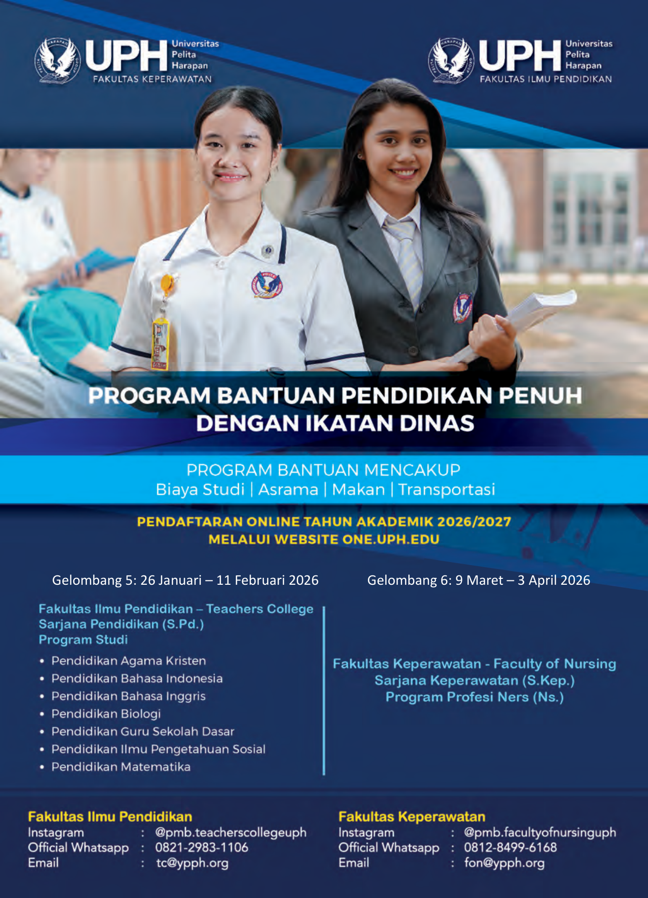 Flyer UPH TC & FON Scholarship (Page 1)